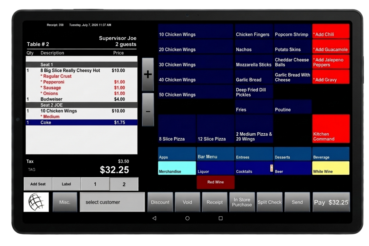 POSsimplicity point of sale tablet terminal
